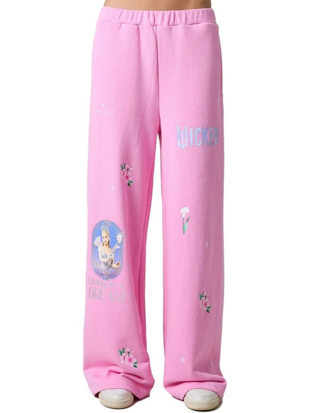 Cozy Open Leg Sweatpants for Women - Glinda Living in a Dream Style, Comfy Fit